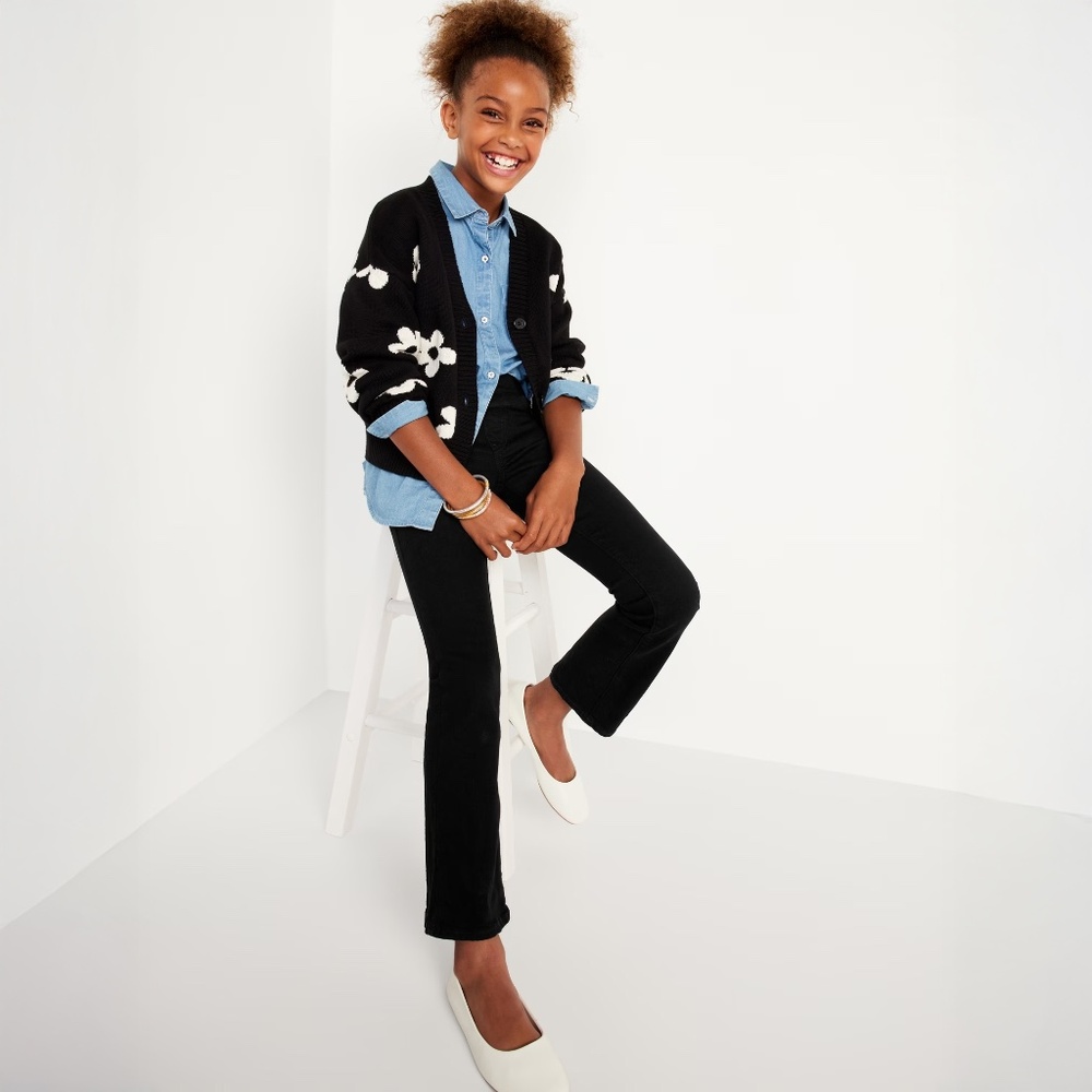 Old Navy Wow Boot-Cut Pull-On Jeans for Girls